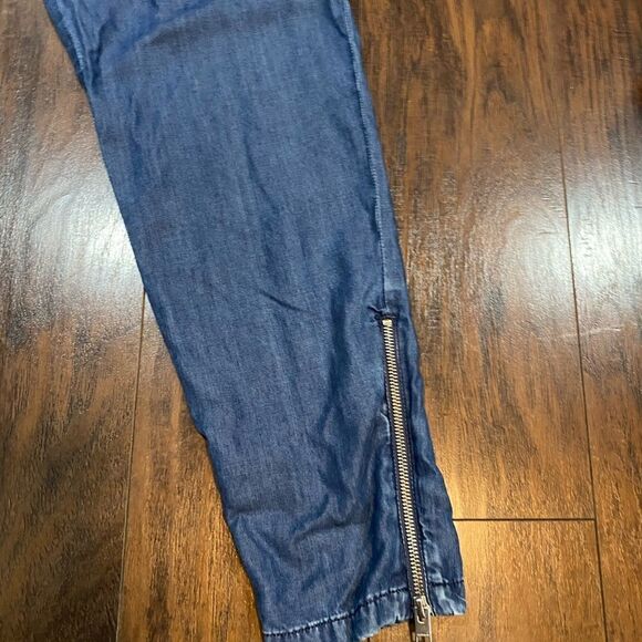 All Saints Eliza Denim Look Jogger Style Trouser size 2 - Picture 4 of 7